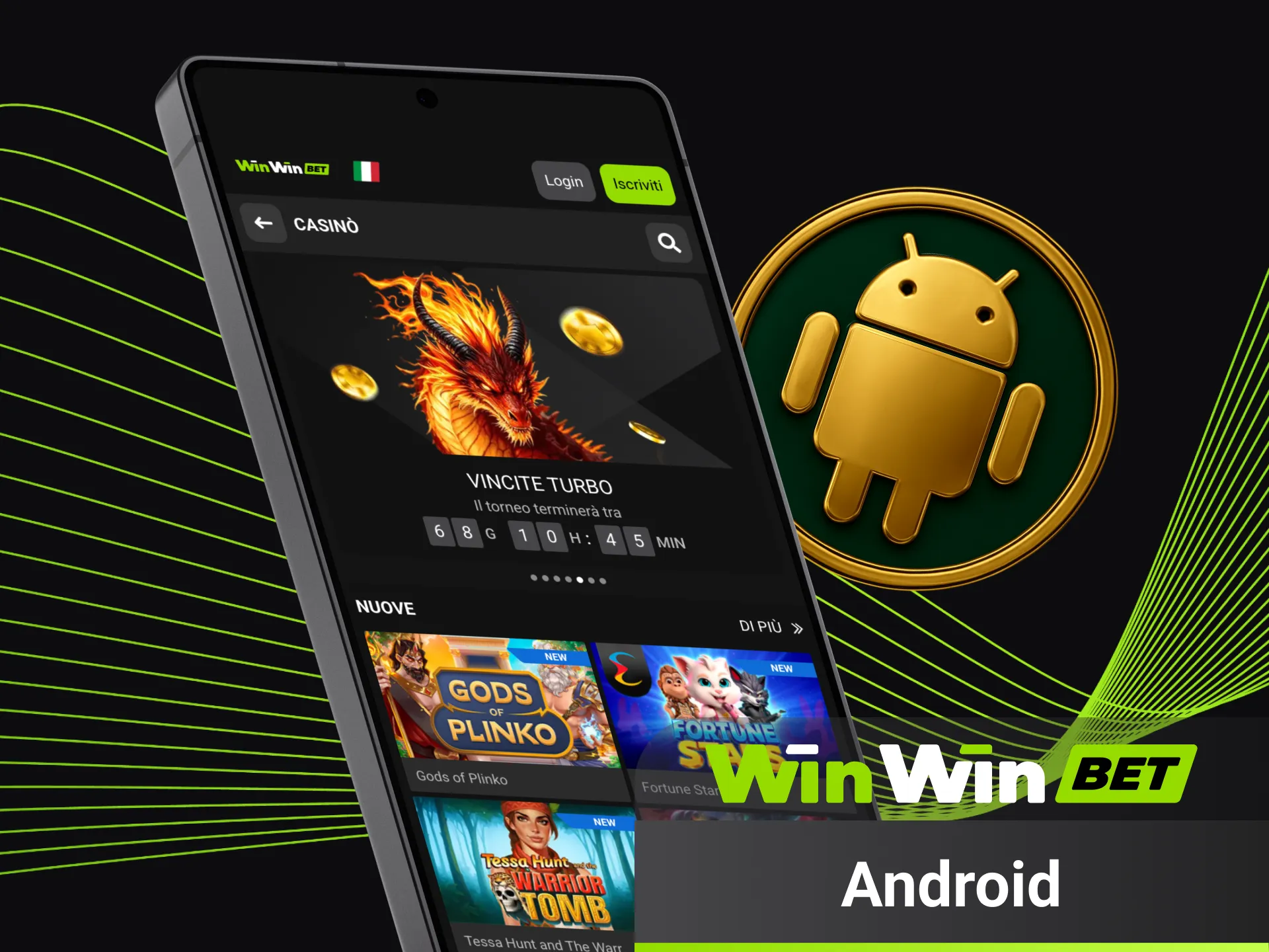 Scarica l’app Android e gioca su WinWin.