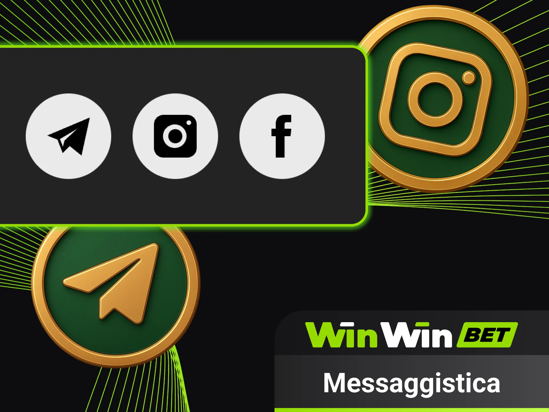 Supporto messaggistica immediato per giocatori su WinWin.