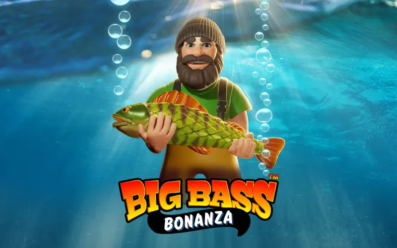 Pesca grandi premi in Big Bass Bonanza su WinWin.