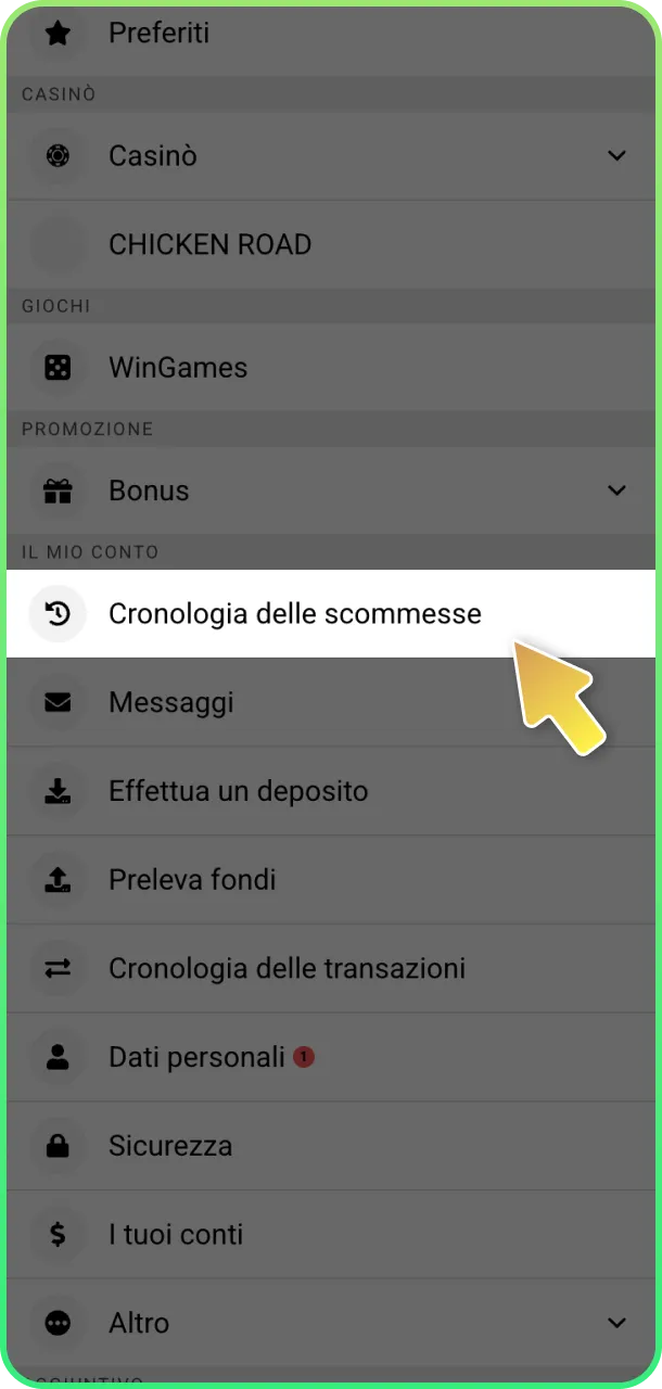 Segui risultati e incassa vincite calcio con WinWin.