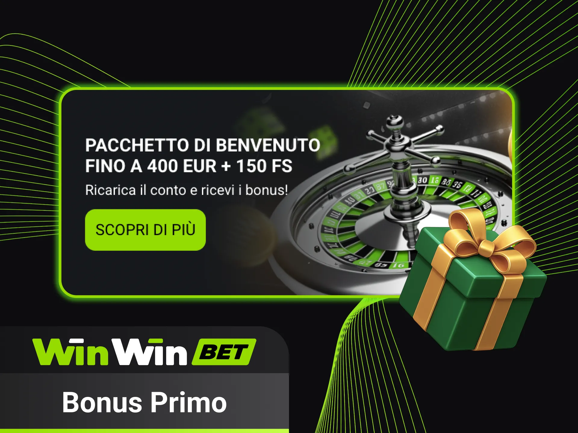 Approfitta del bonus primo deposito e gioca su WinWin.