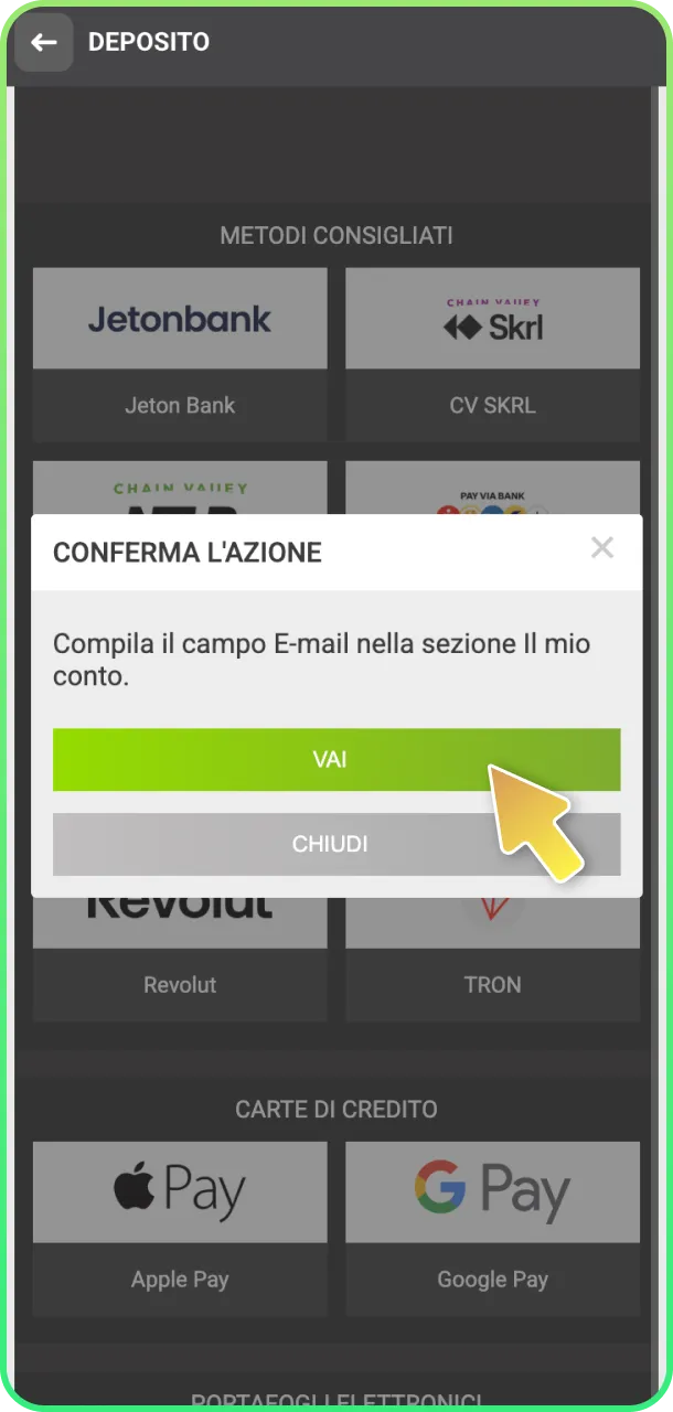 Effettua primo deposito e scommetti sugli eSports su WinWin.