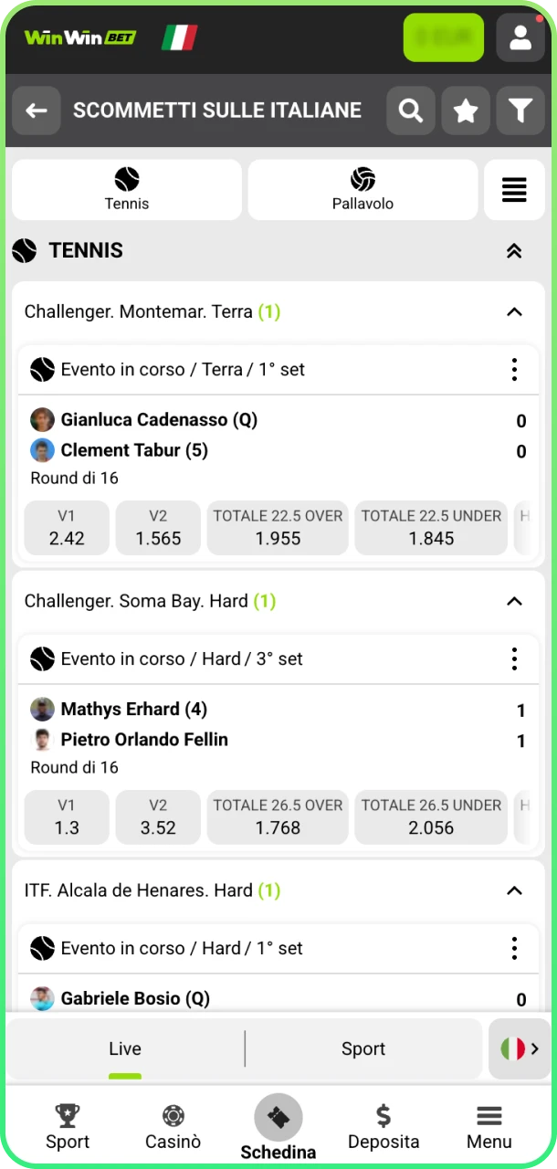 Divertiti con sport e casino unici solo su WinWin.