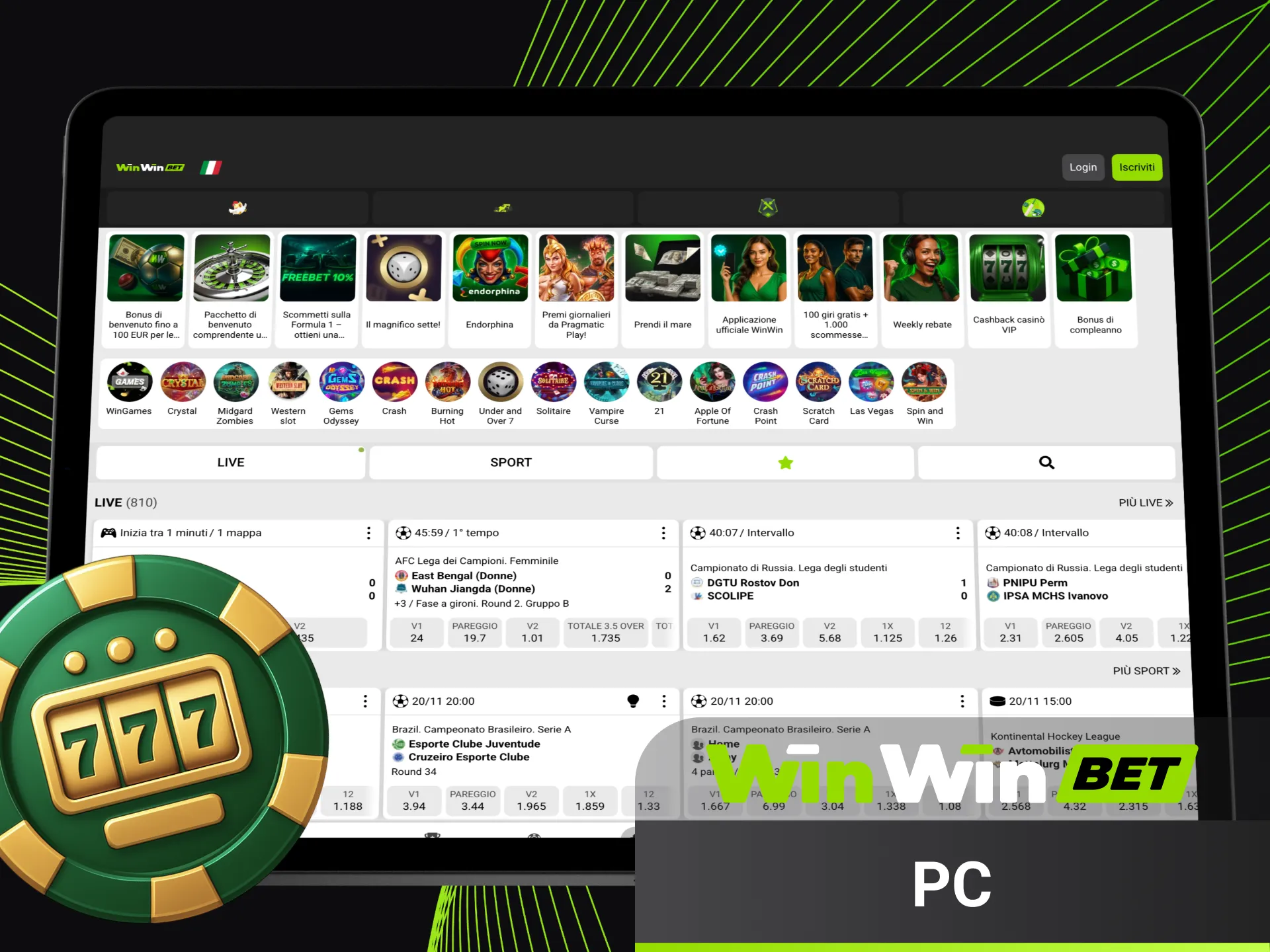 Esperienza di gioco perfetta da PC grazie a WinWin.