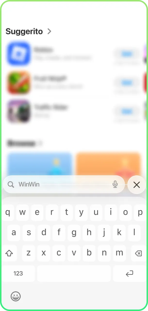 Scarica app dall’App Store e gioca su WinWin.