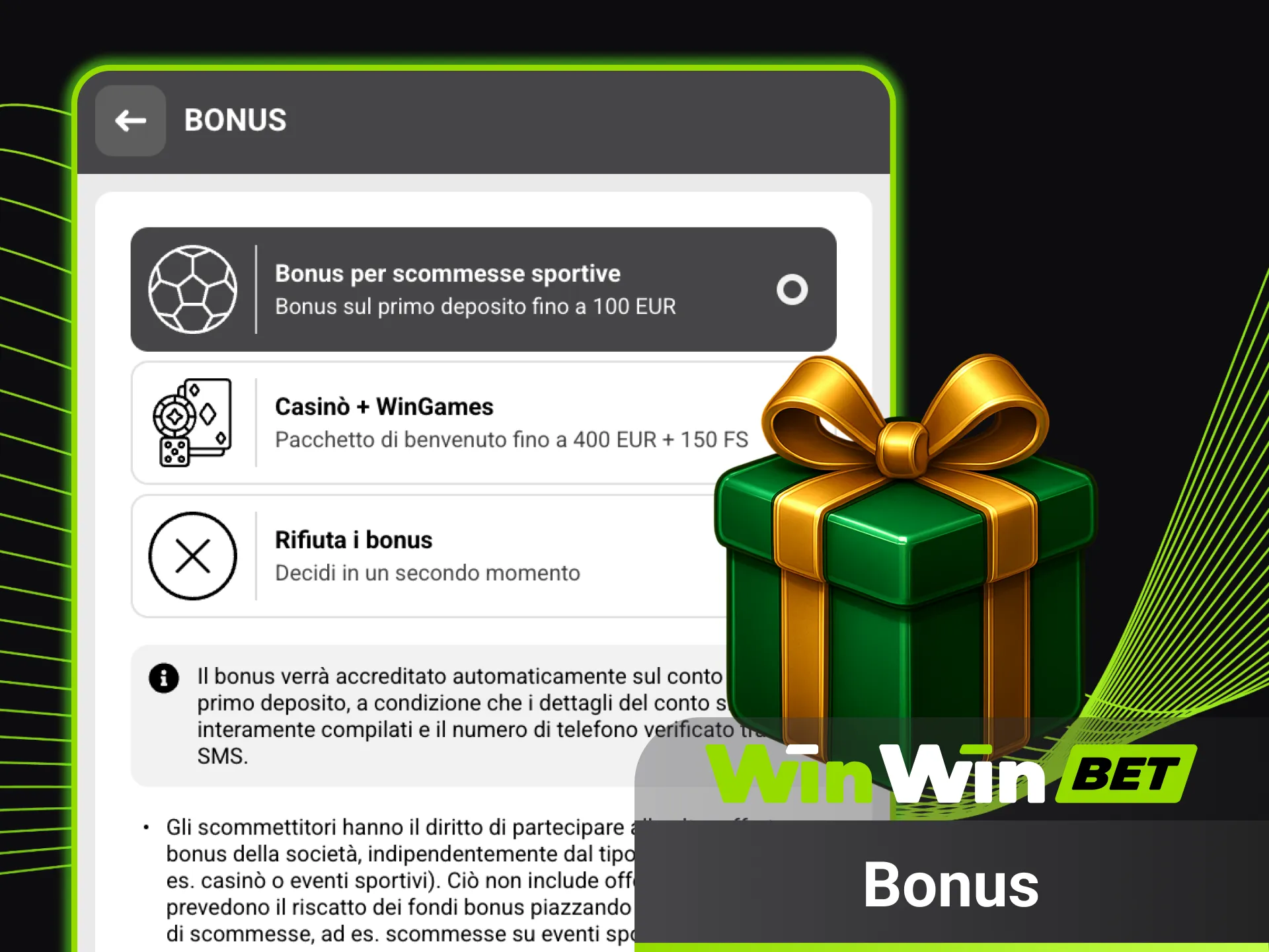 Approfitta dei bonus pallacanestro esclusivi disponibili su WinWin.