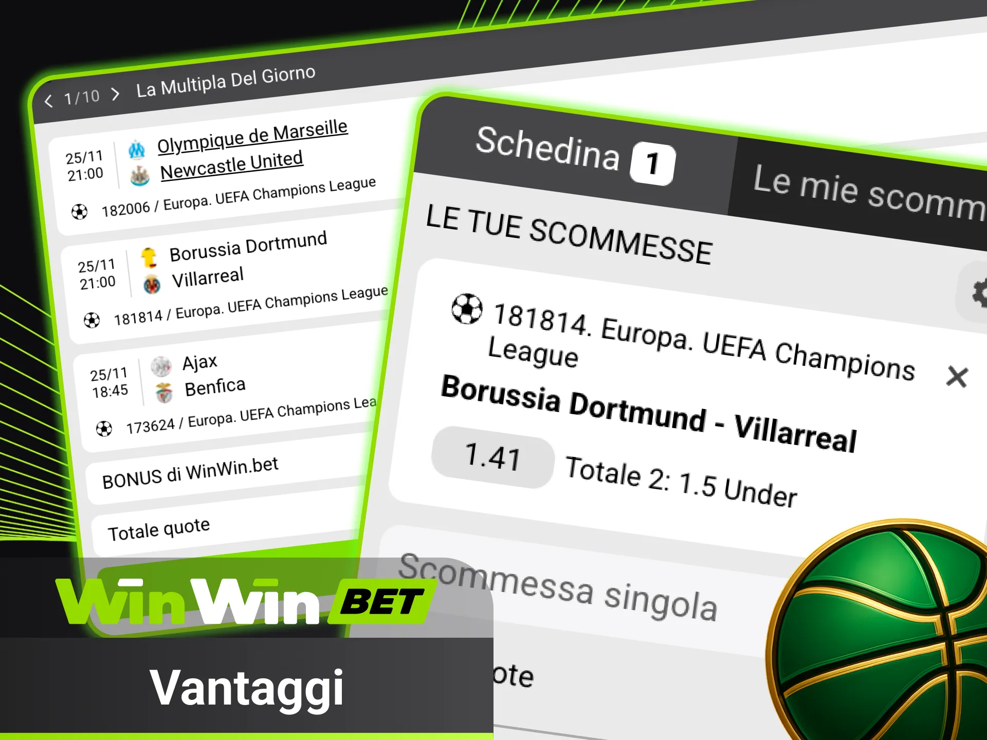 Scopri vantaggi esclusivi delle scommesse pallacanestro su WinWin.