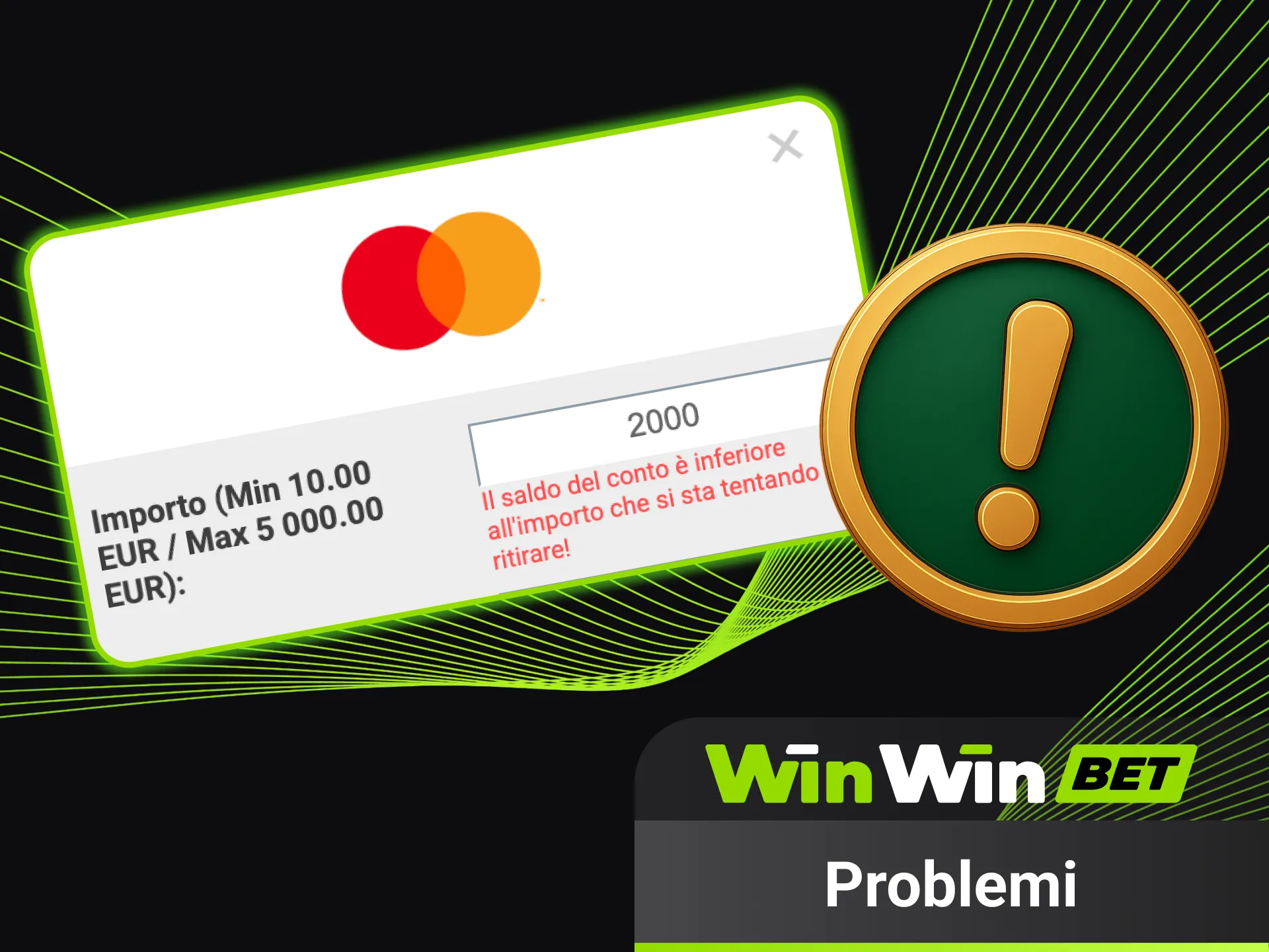 Risolvi problemi prelievo rapidamente con supporto WinWin.