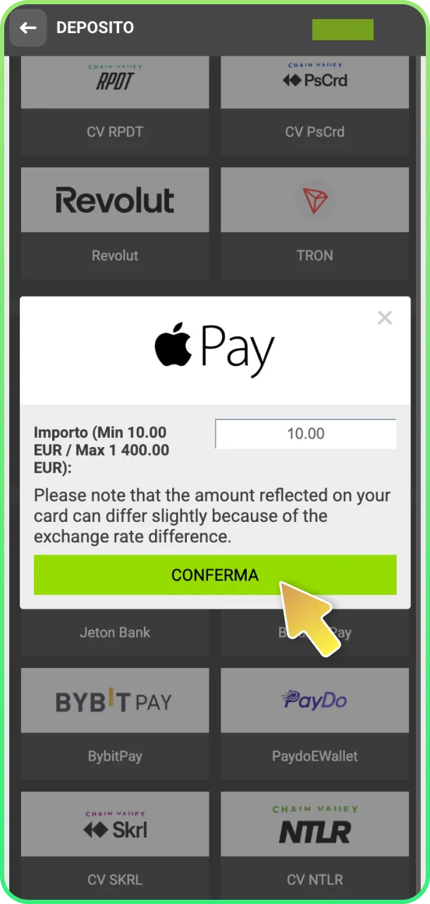 Deposita e ricevi bonus esclusivi su WinWin.