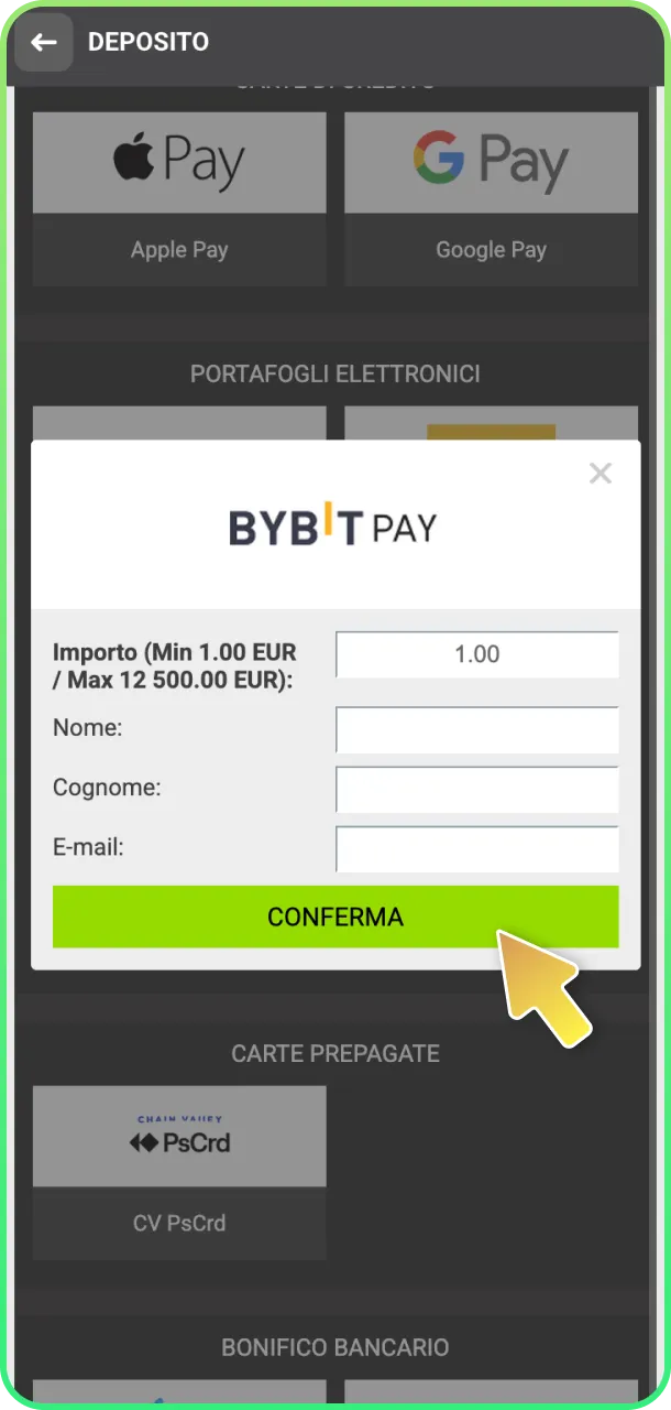 Deposita fondi e vivi le slot su WinWin.