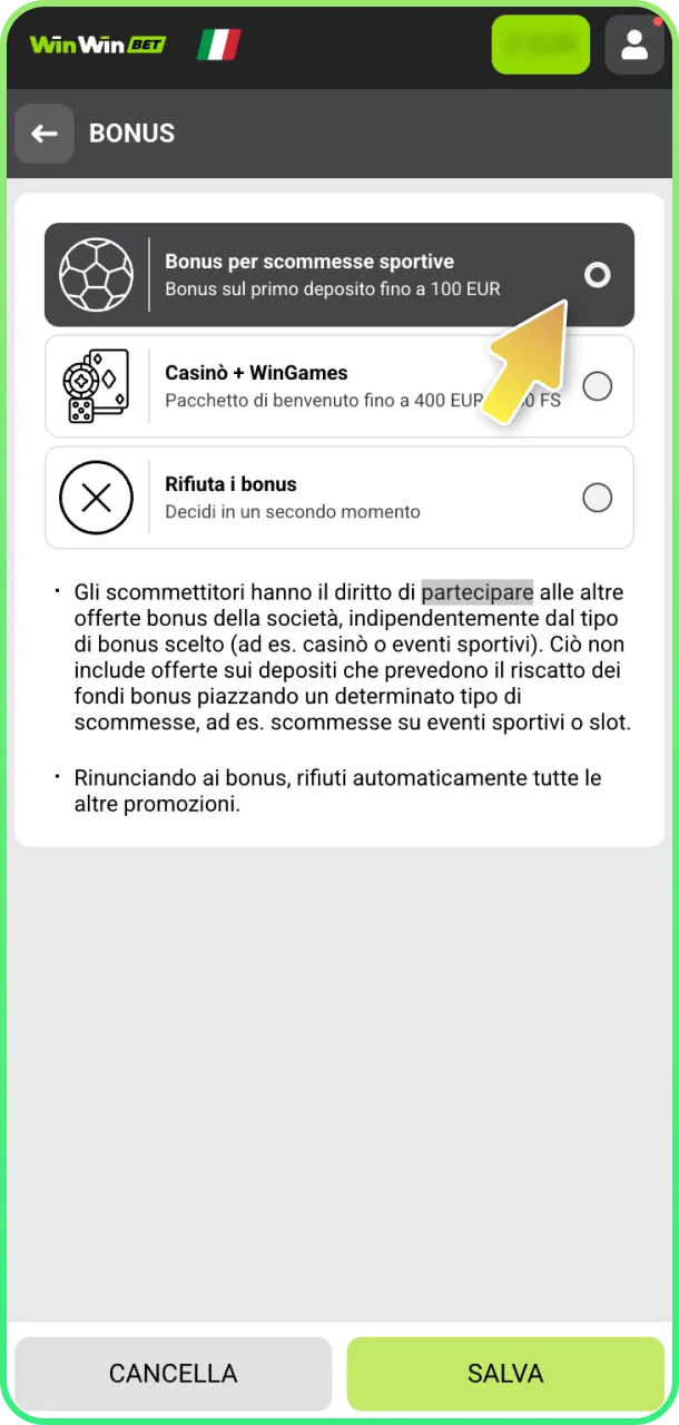 Gestisci i bonus slot e vinci con WinWin.